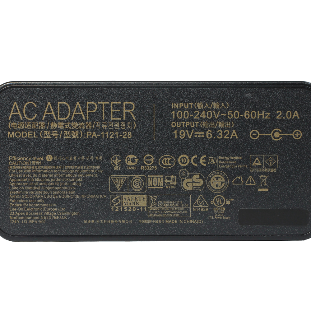 Punjac za laptop Asus 19V 6.32A (6.0*3.7) za TUF Gaming