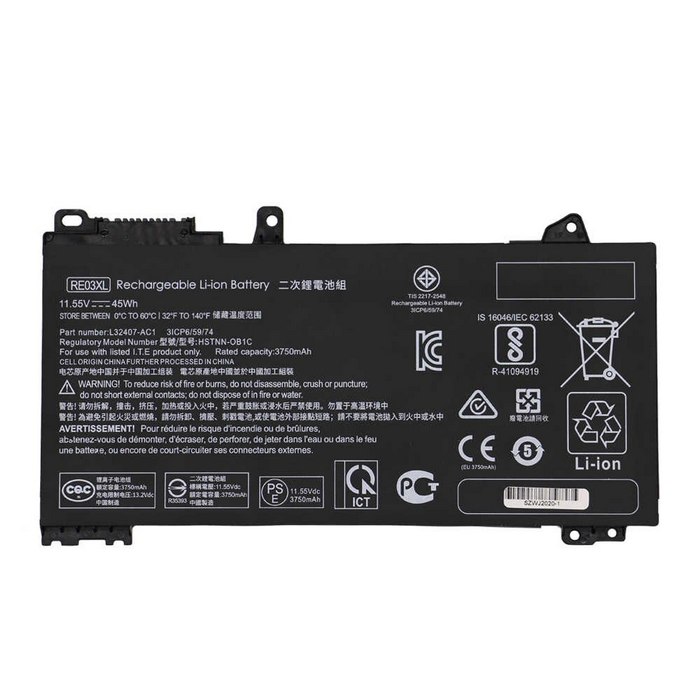 Baterija za Laptop HP ProBook 445 450 455 440 430 G6 RE03XL RF03XL