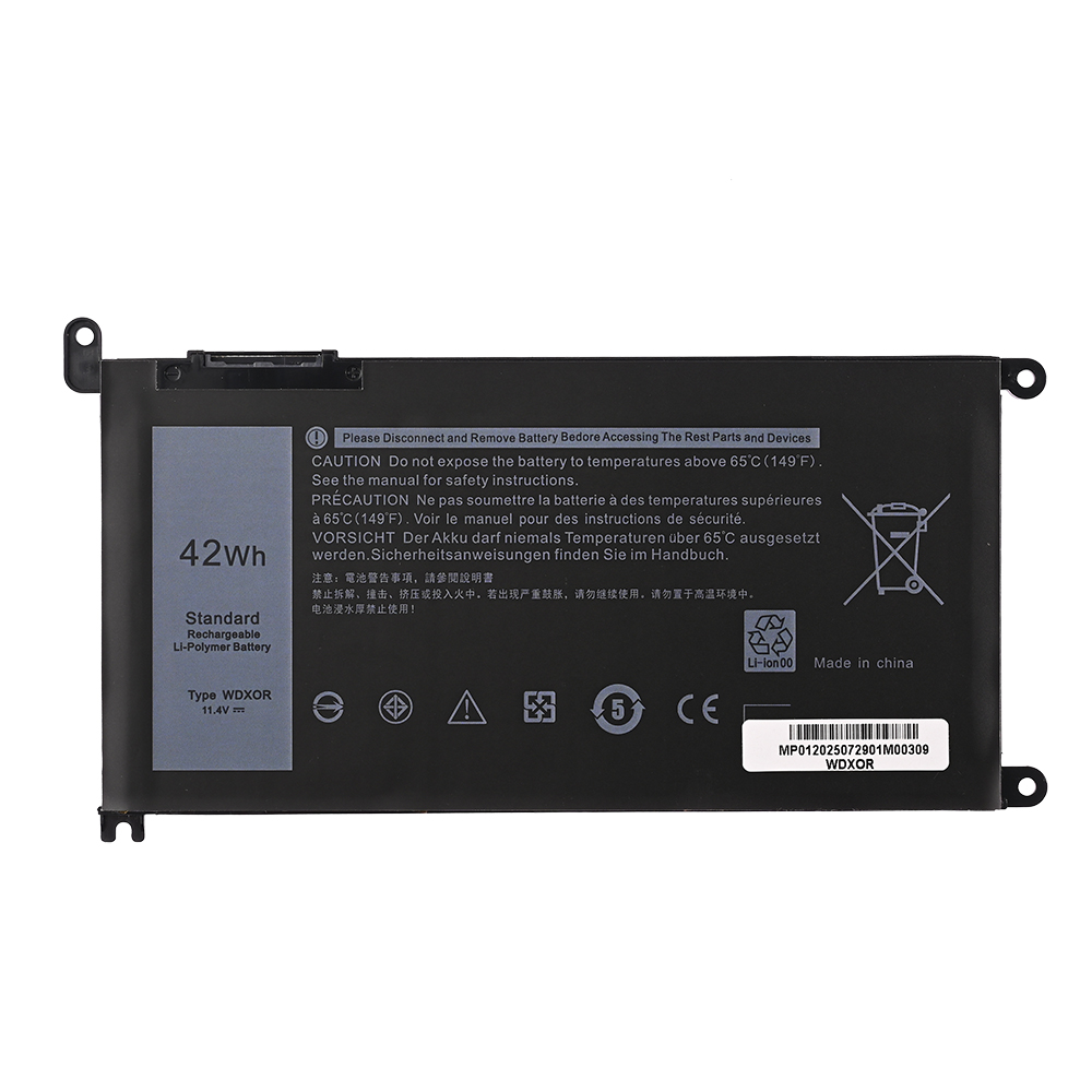 Baterija za Laptop Dell Inspiron WDX0R, P66F001, 13-5378, 14-7460, 15-5567, 15-5568, 15-7560, 17-5770