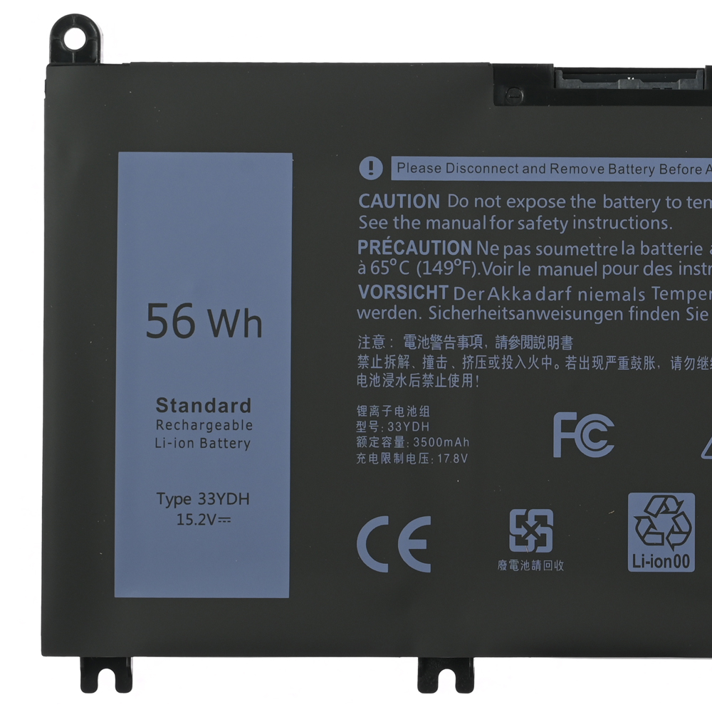 Baterija za laptop Dell Inspiron 17 7000 7778 7779 15 7577 duza 33YDH